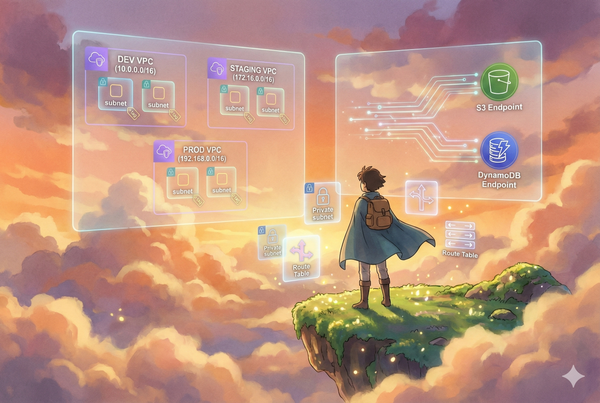 Building a Multi-Environment AWS VPC Infrastructure with CDK