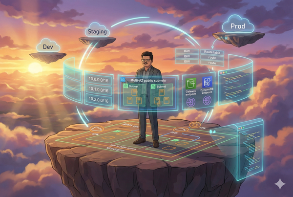 Designing a Production-Ready Multi-Environment AWS VPC Foundation with CDK & TypeScript