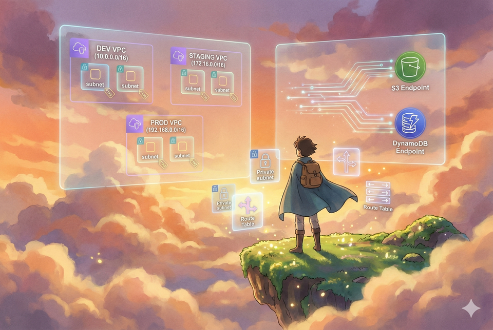 Building a Multi-Environment AWS VPC Infrastructure with CDK